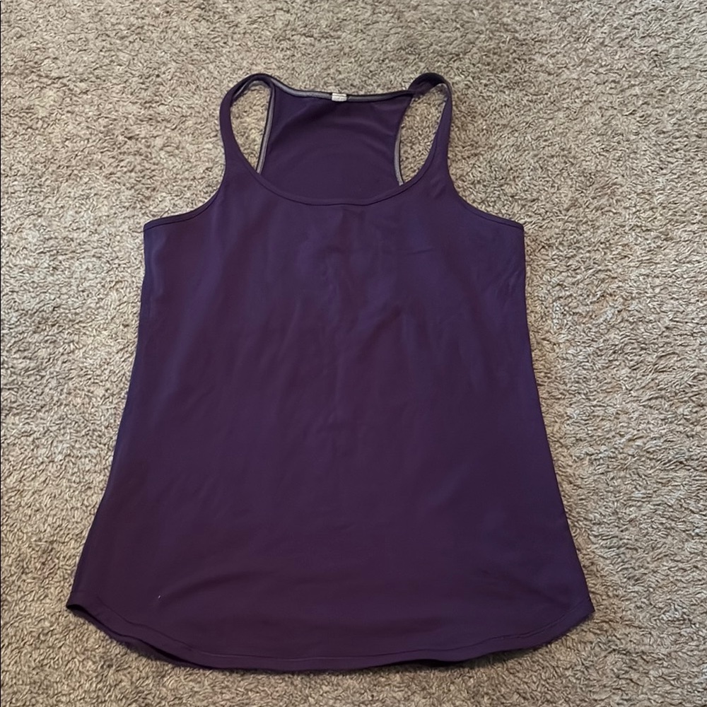 Lululemon Athletica Purple Fitted Sleeveless Tank